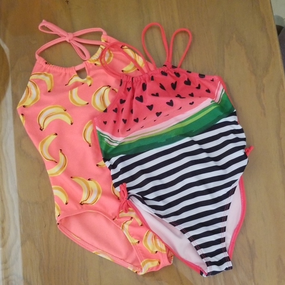 Jantzen Other - *2 pc Bundle* Girls sz 7/8 One Piece Swimsuits
